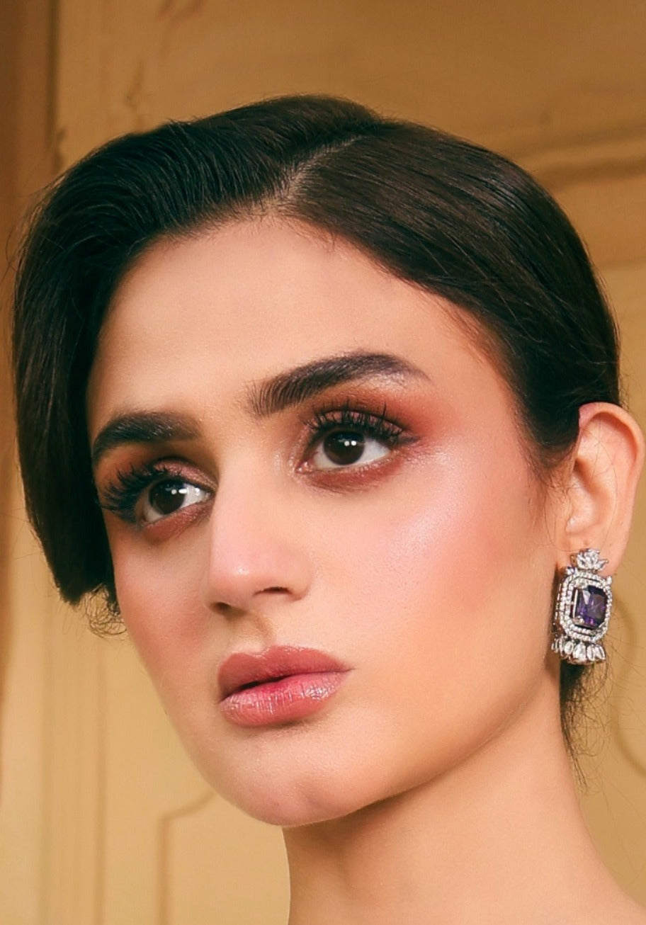 Sparkle earrings.