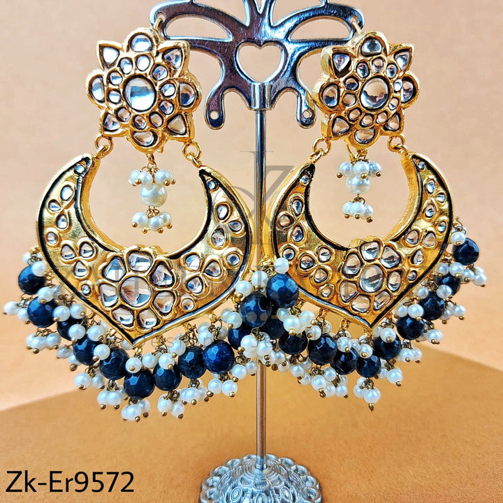 TRADITIONAL KUNDAN EARRINGS