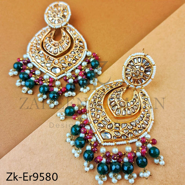 TRADITIONAL KUNDAN EARRINGS