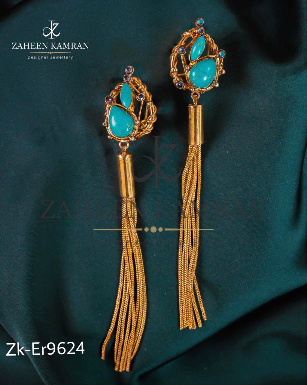 DROP CHAIN EARRINGS