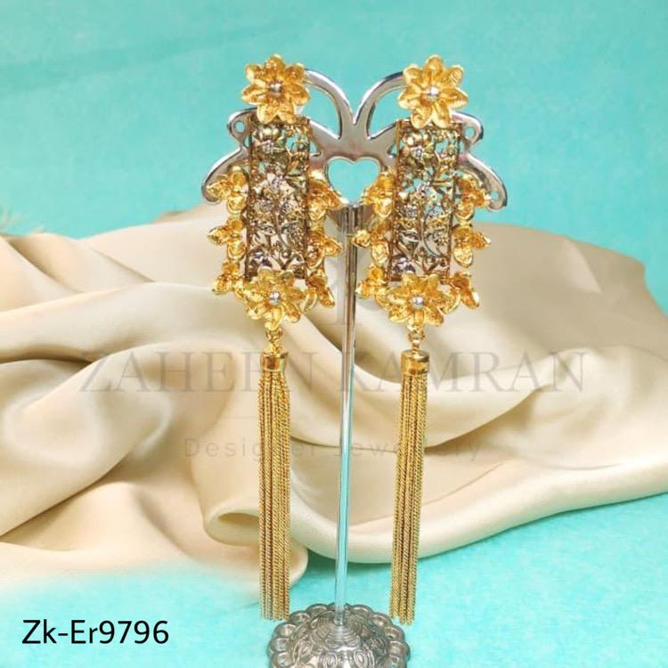 LONG CHAIN EARRINGS