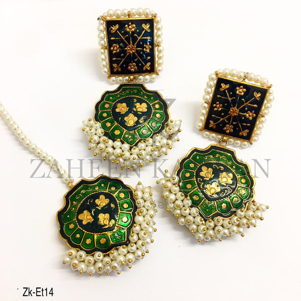 Meena Tikka Earrings