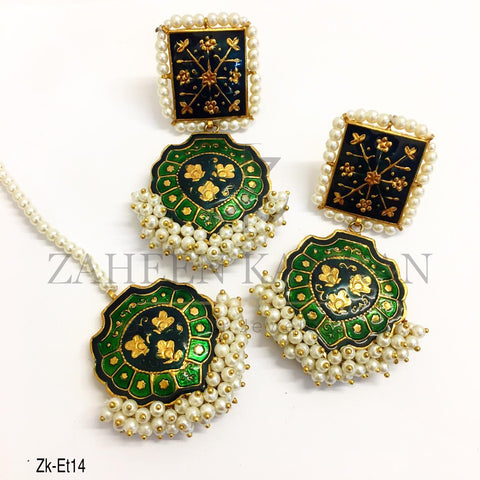 Meena Tikka Earrings