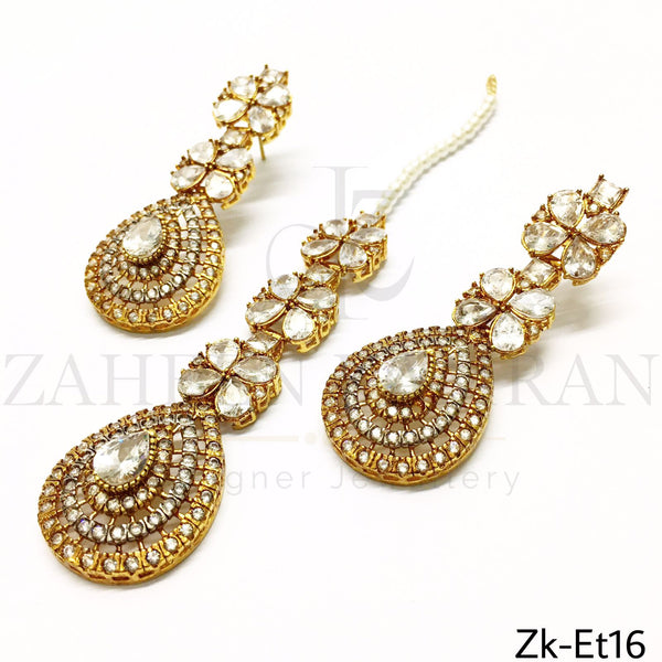 Champagne Tikka Earrings