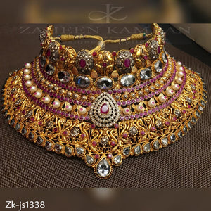 Filigree Necklace Ruby kit Set