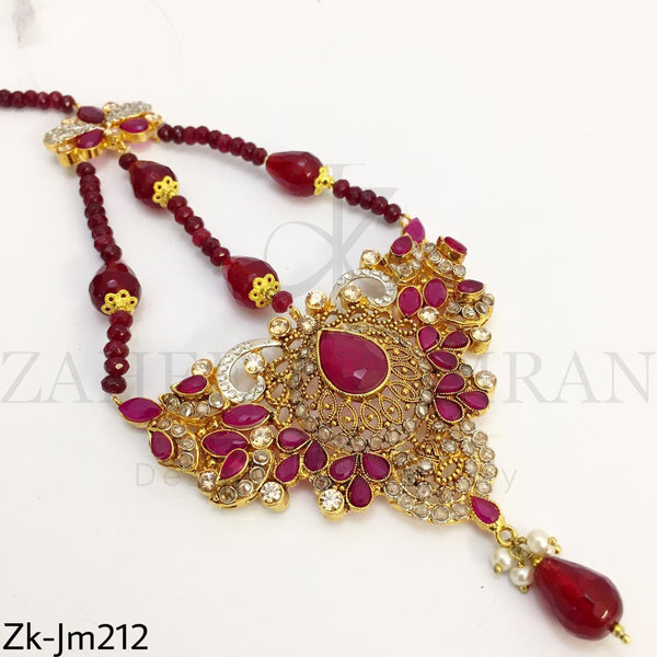 Ruby Gold Jhumar