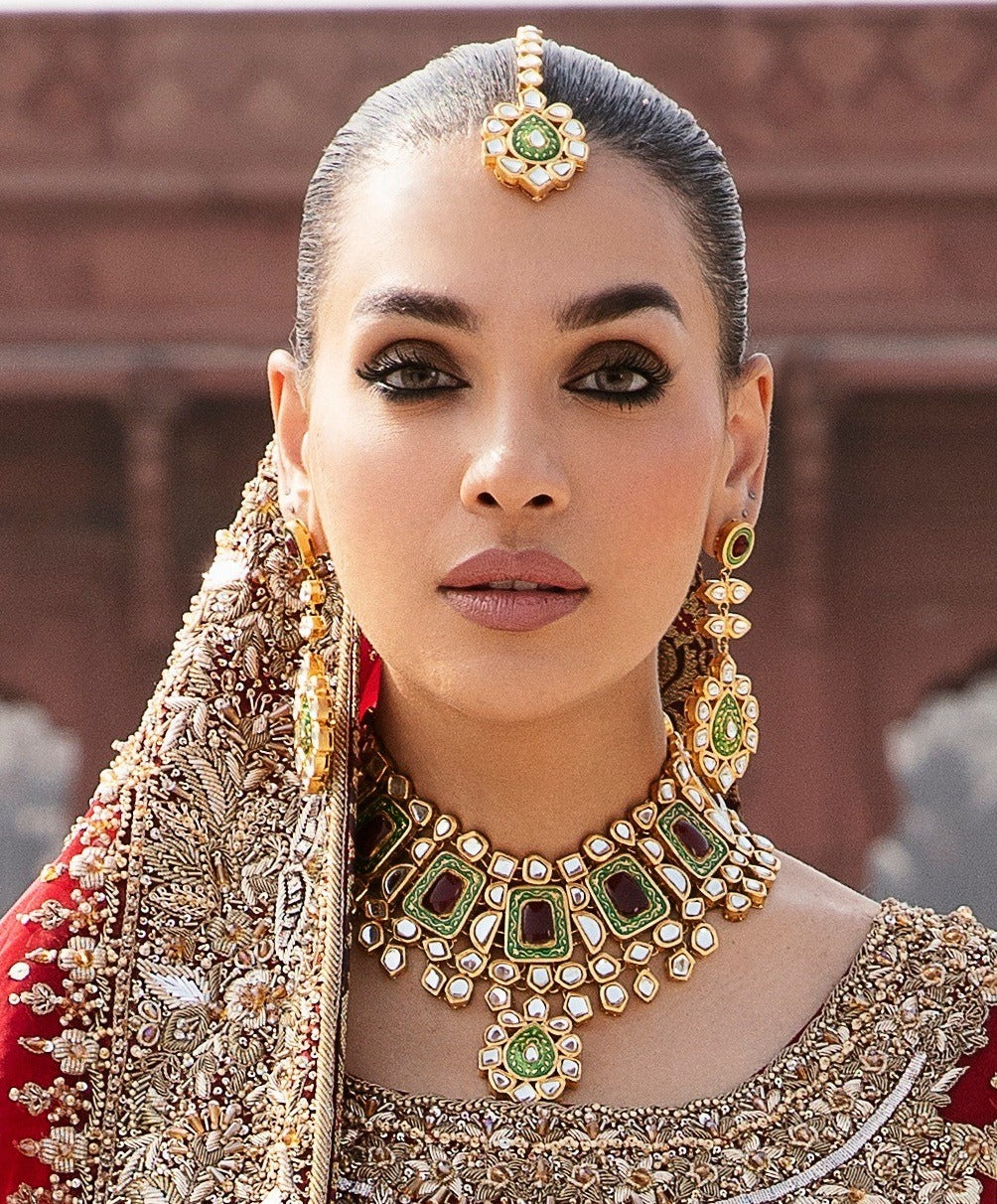 Kundan Mah Rani Meena Set