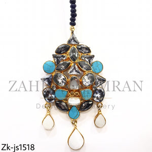 Hand-Crafted Feroza Necklace