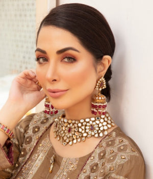 Shining Diva Kundan Necklace Set