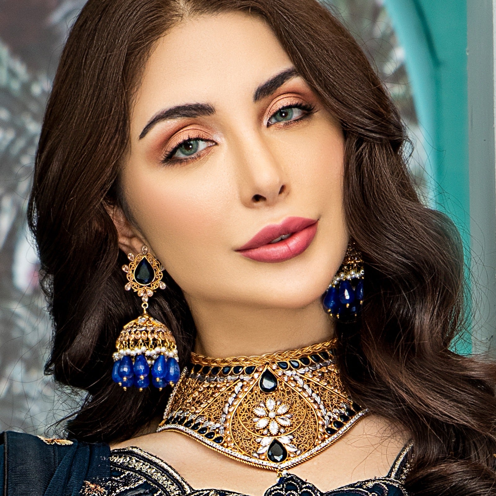 Classy Golden Royal necklace Set