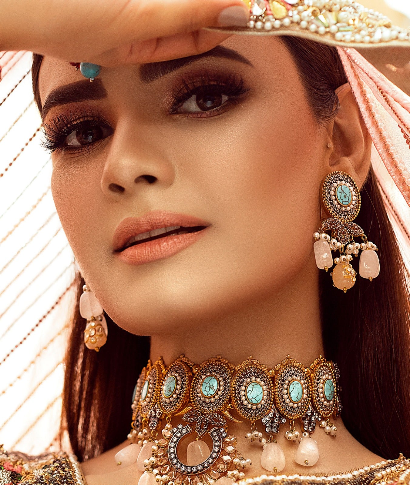 Feroza Turquoise Choker