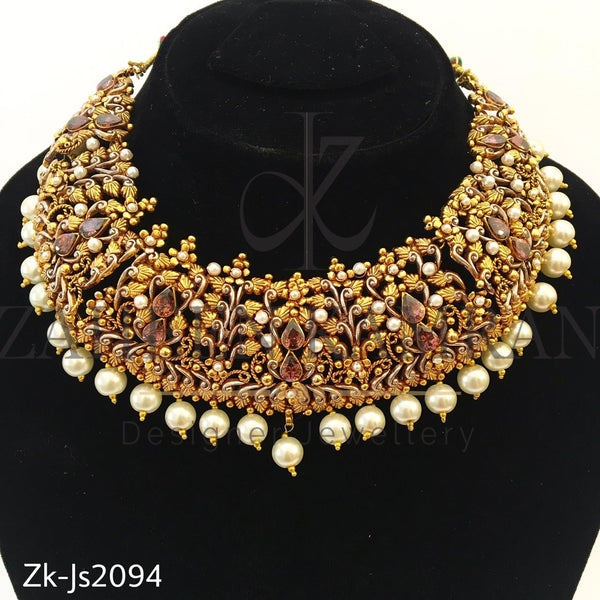 Traditional Coffee Necklace set