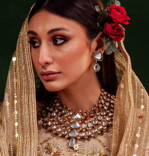 3 layered Kundan Set