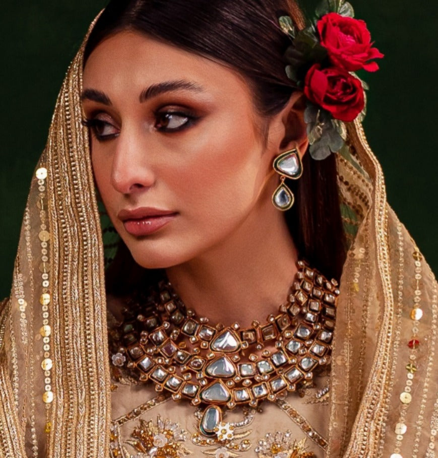 3 layered Kundan Set