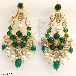 3 layered Emerald Mala