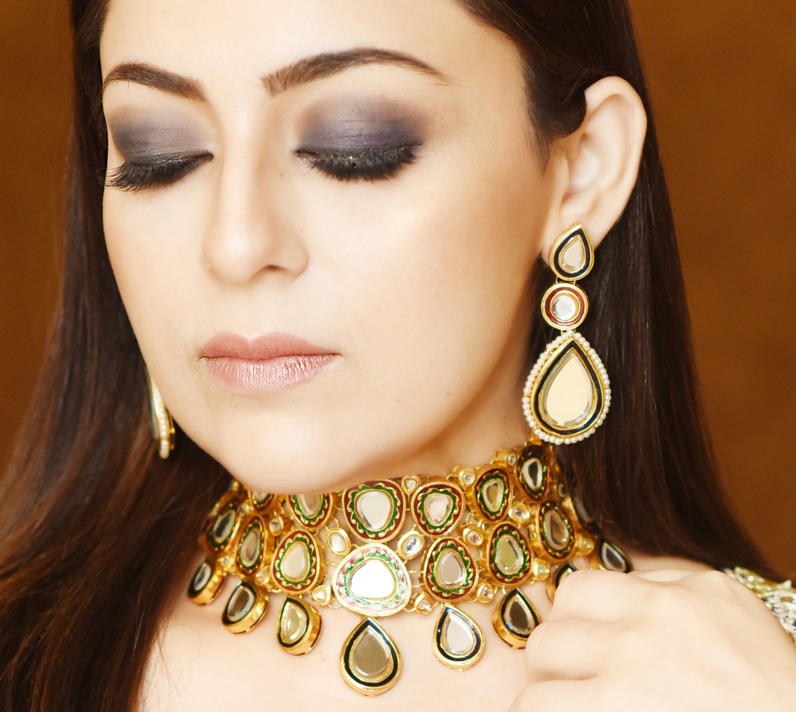 Kundan Meena Set