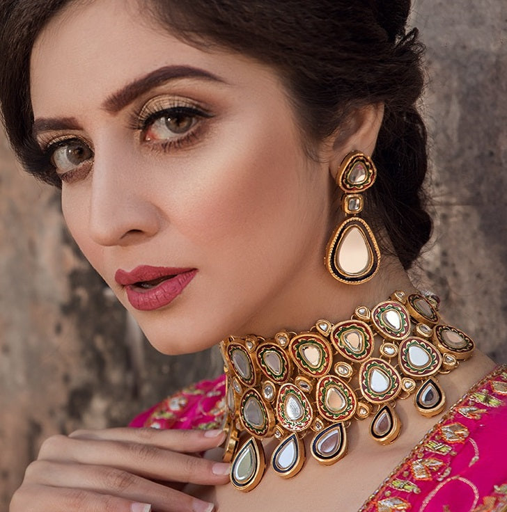 Kundan Meena Set