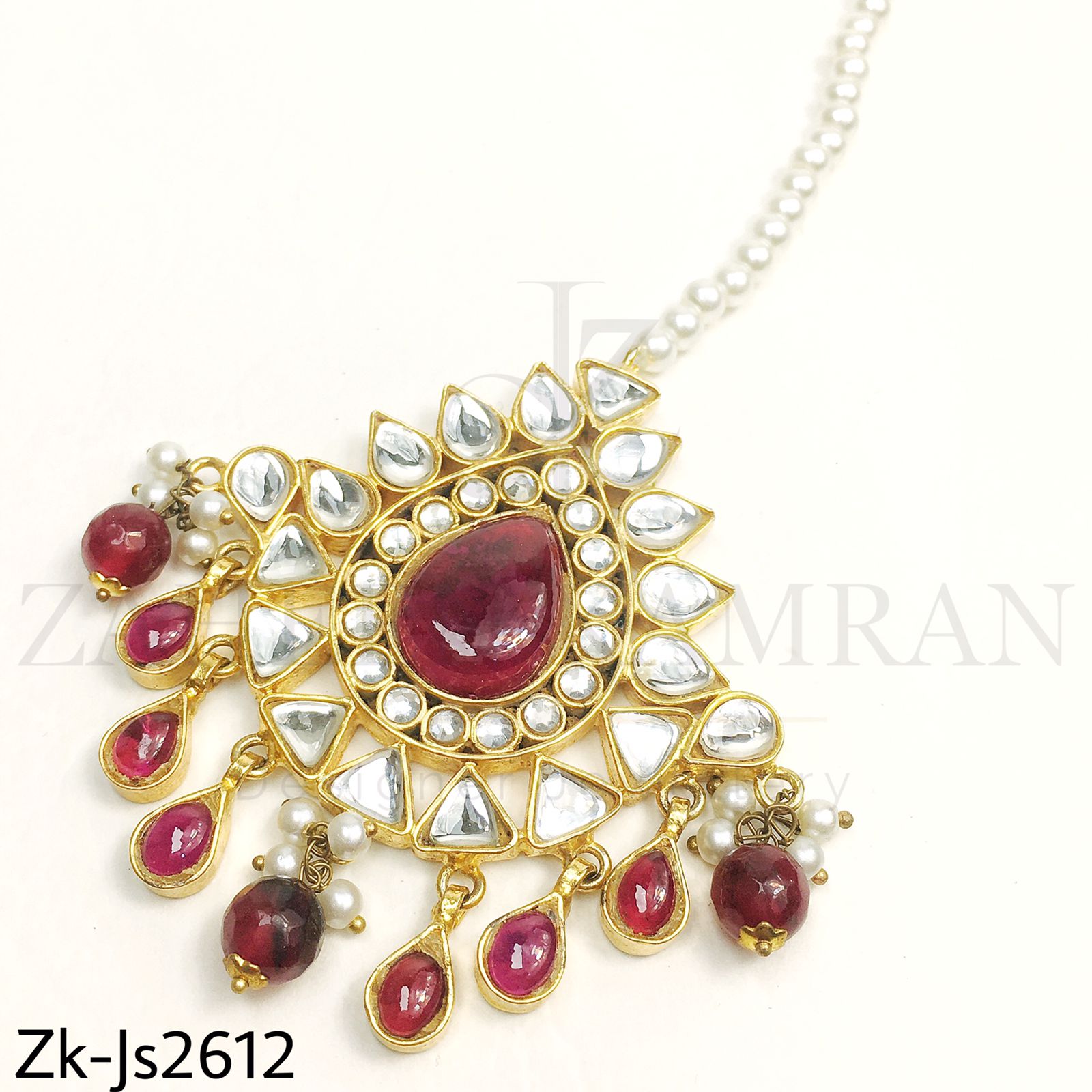 Handmade kundan choker set
