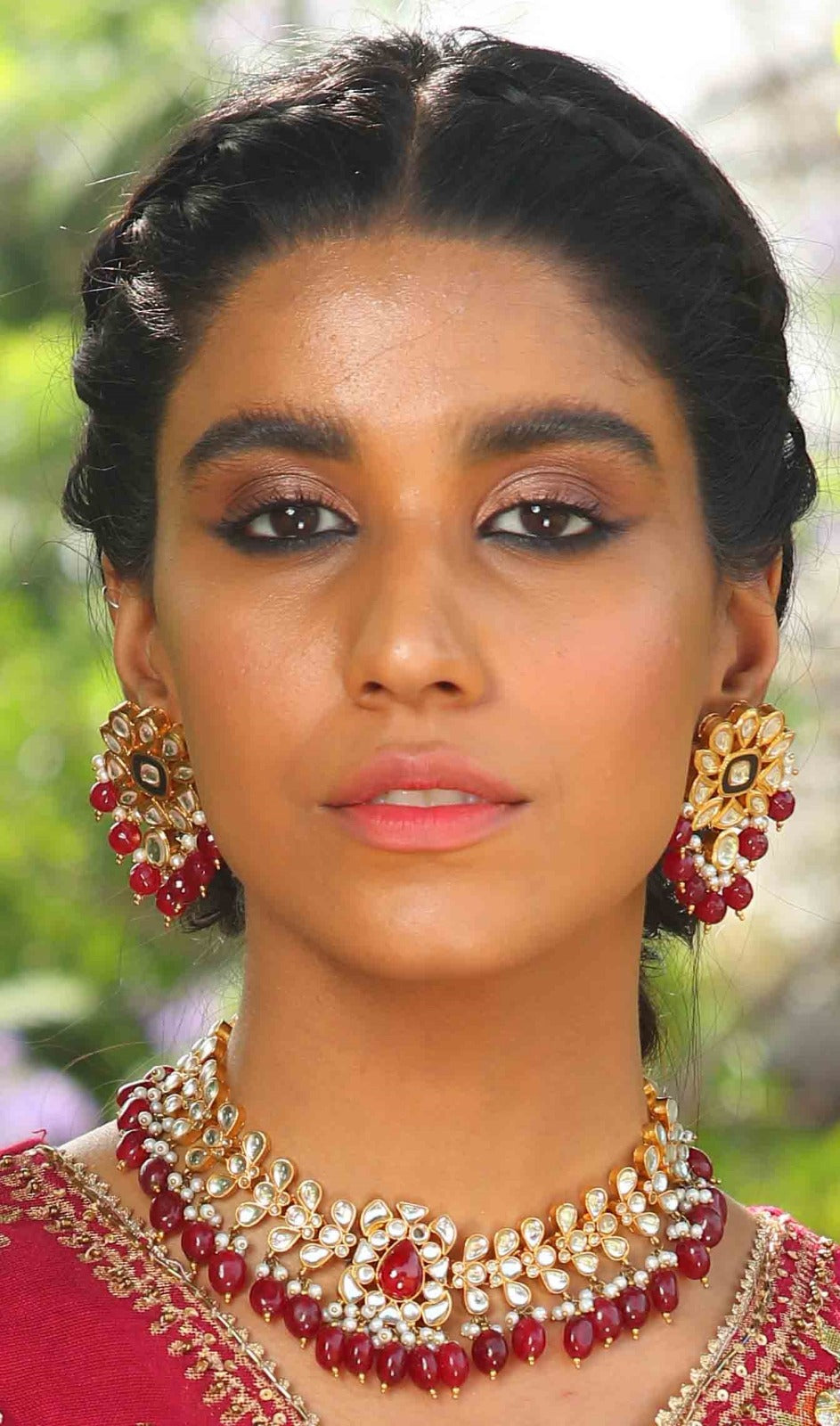 Handmade kundan choker set