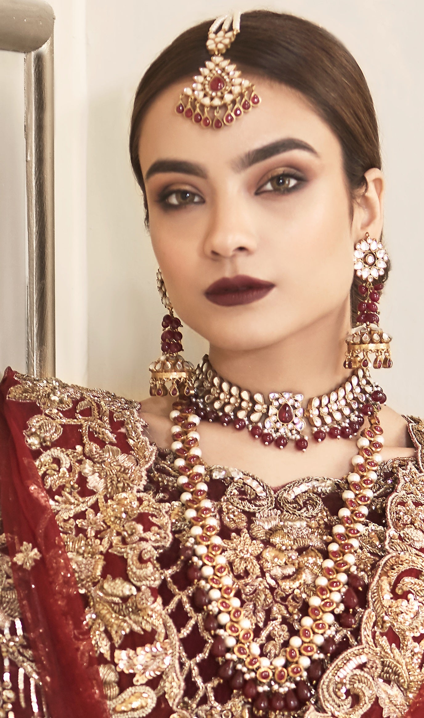 Handmade kundan choker set