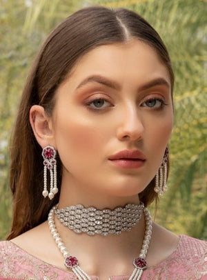 Diamond style Zirconian set