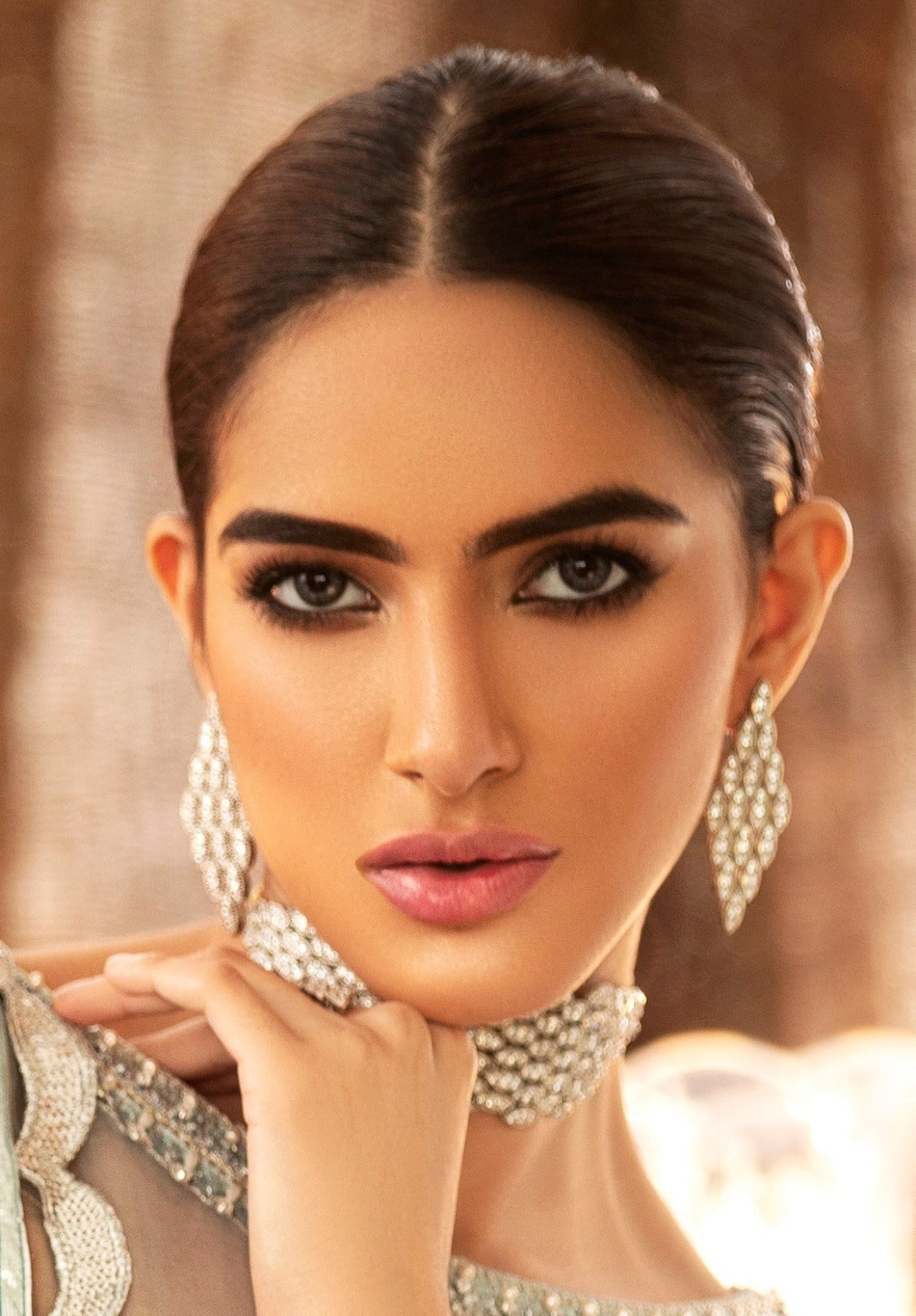 Diamond style Zirconian set