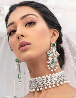 Zirconian choker set