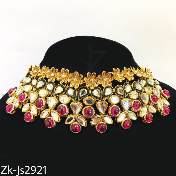 Kundan choker patti