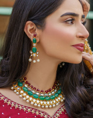 Kundan Stylish set