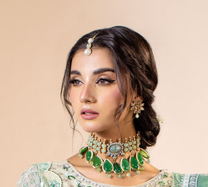 Kundan choker patti