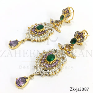 Amethyst double Layered Set