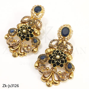 Sapphire V-shaped Set