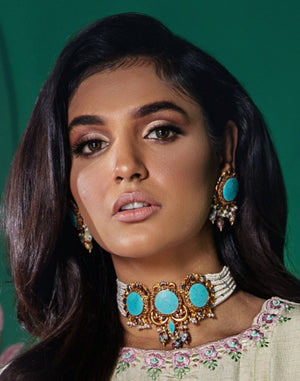 Feroza Choker Set