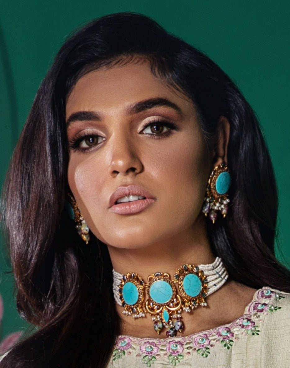 Feroza Choker Set