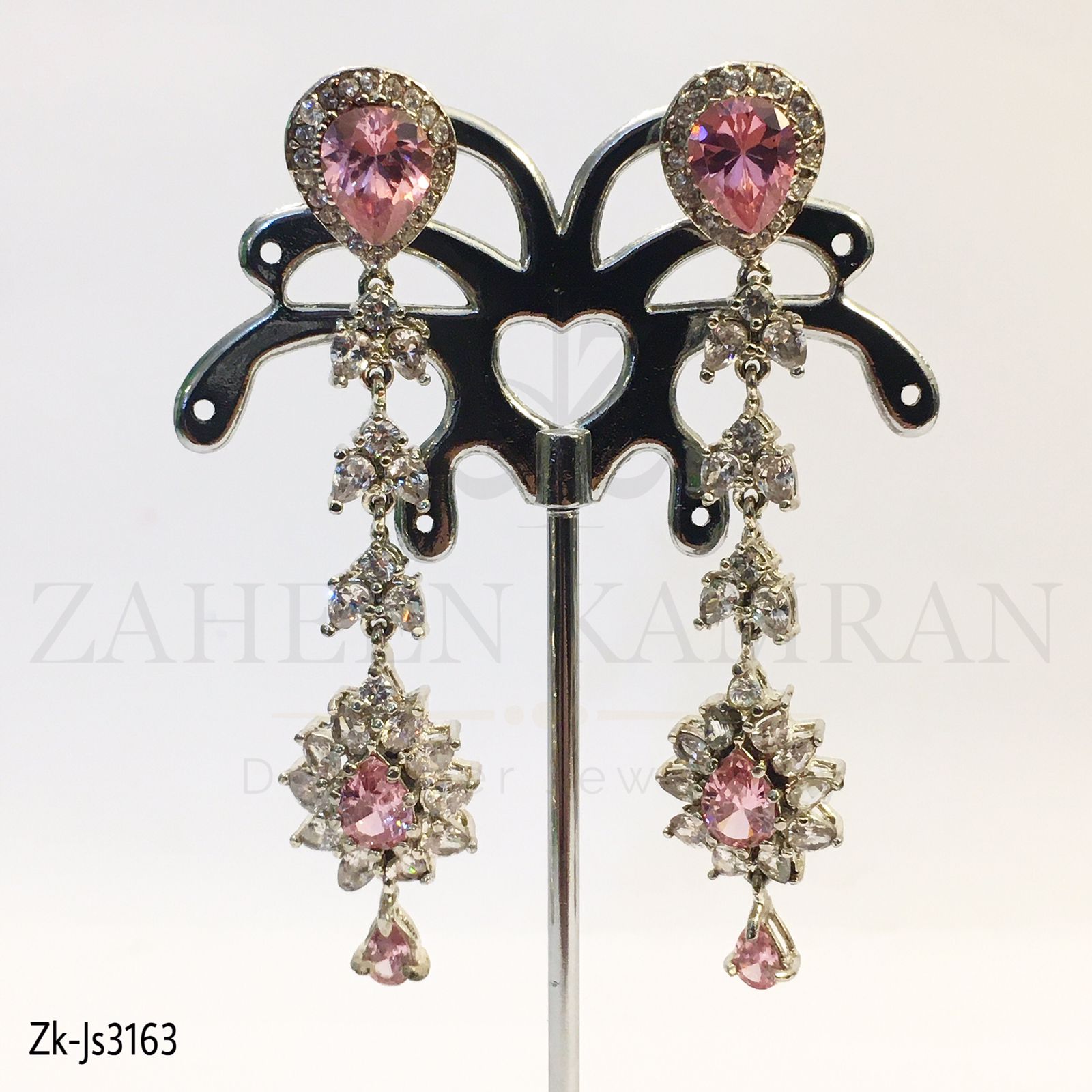Silver Pinkish Set