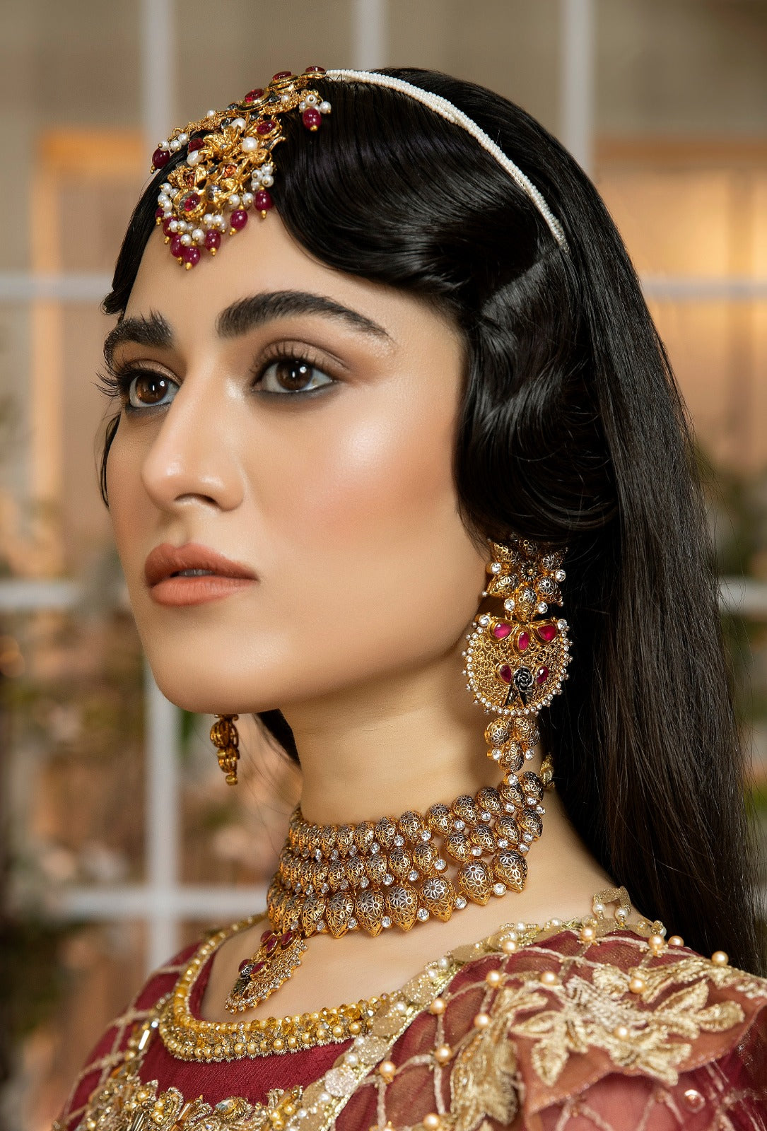 Golden Bridal Set