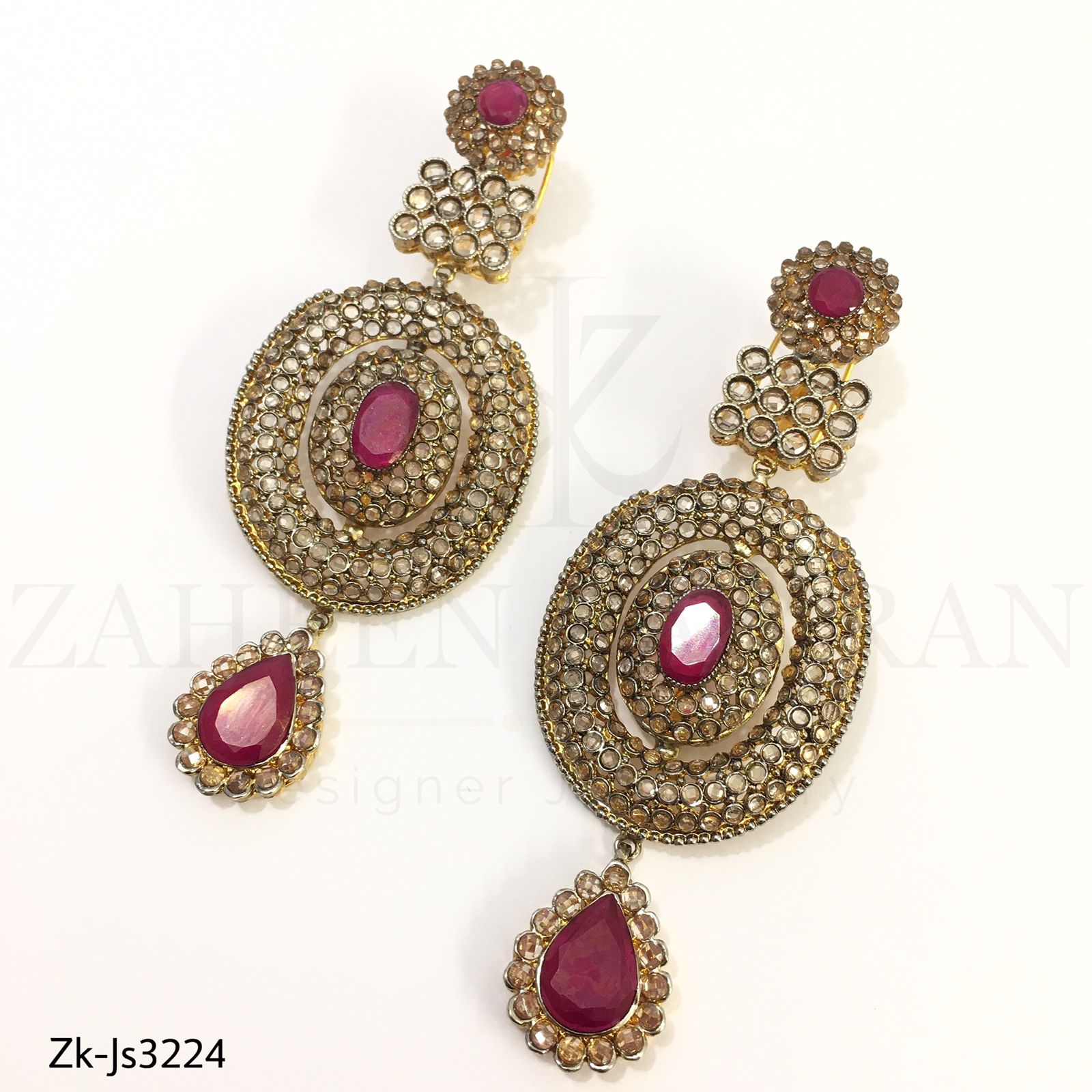 Champagne Ruby Mala