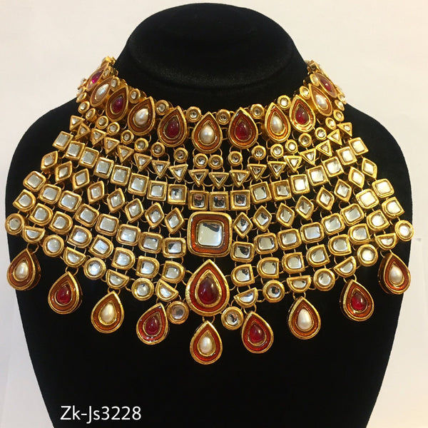 Kundan Seesh Set