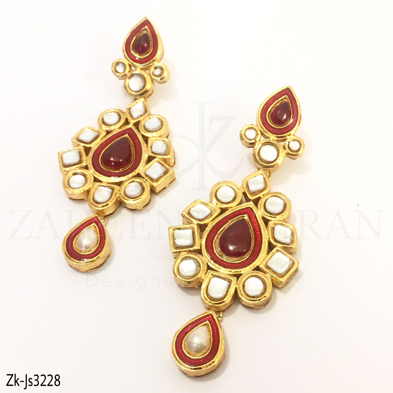 Kundan Seesh Set