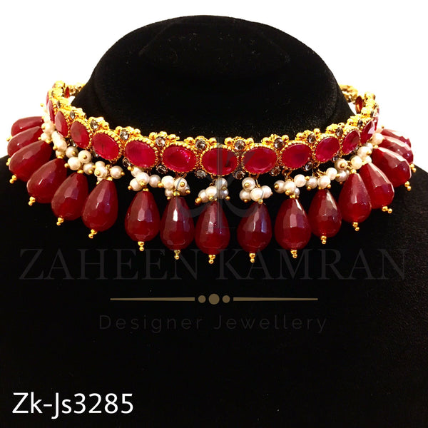 Ruby Choker Set