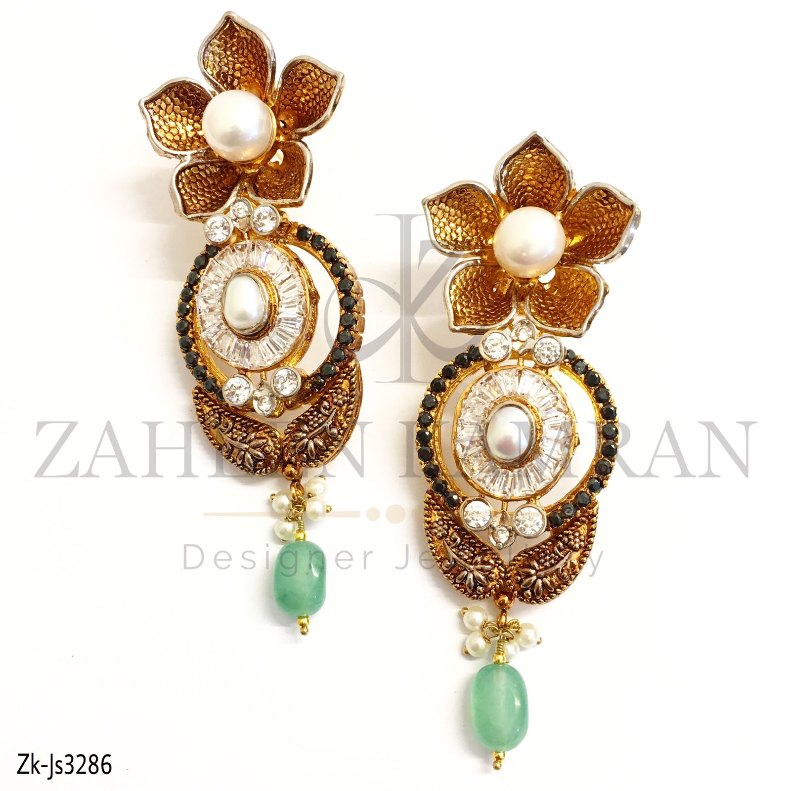 3D Floral Choker Set