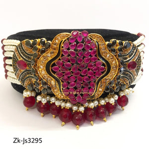 Agate Ruby Choker Set