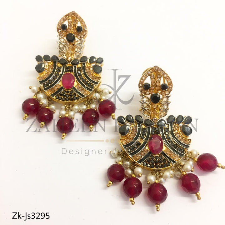 Agate Ruby Choker Set