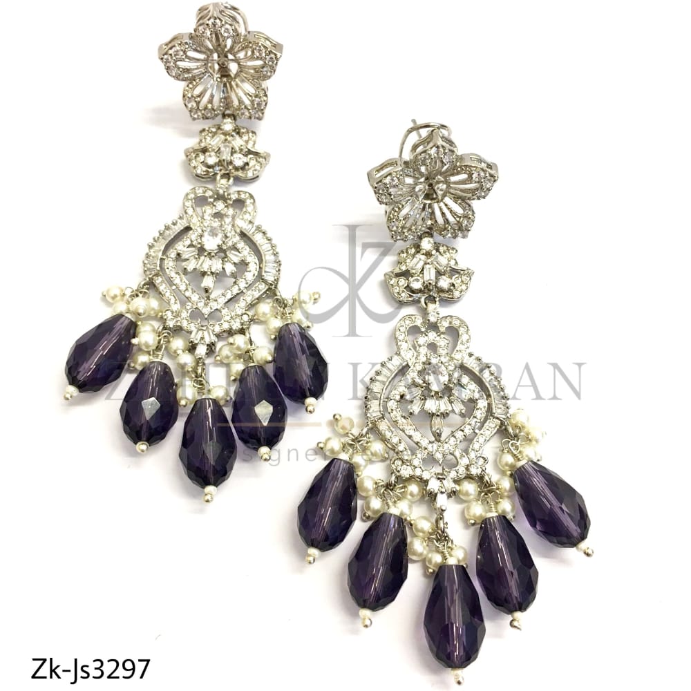 Amethyst Silver Set