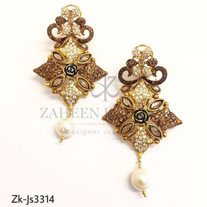 Champagne Choker Set