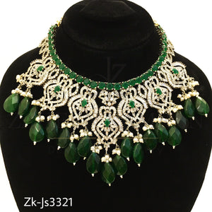 Emerald Silver Set