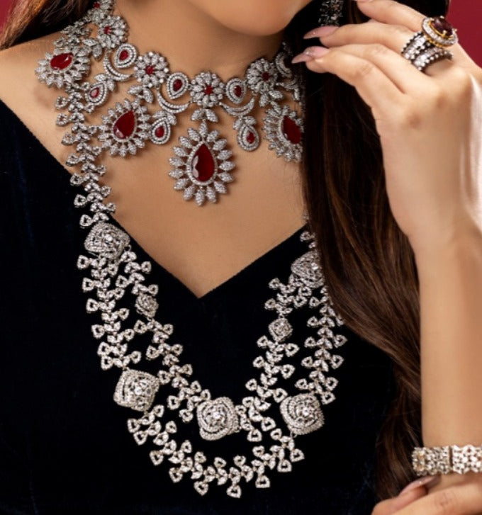 Silver Zirconian Set
