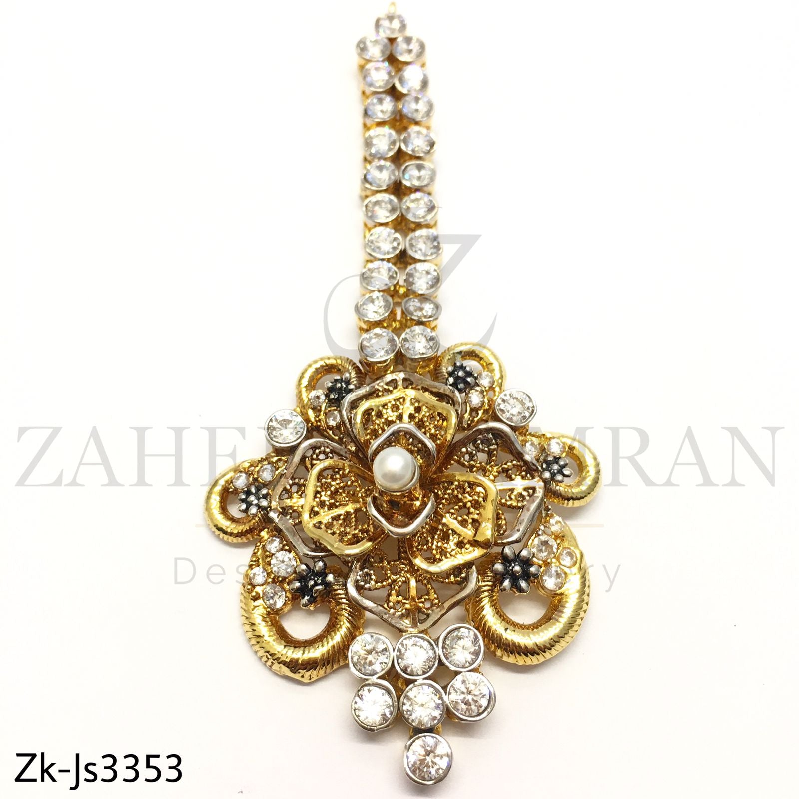 Floral Zirconian Set