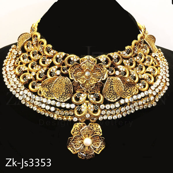 Floral Zirconian Set