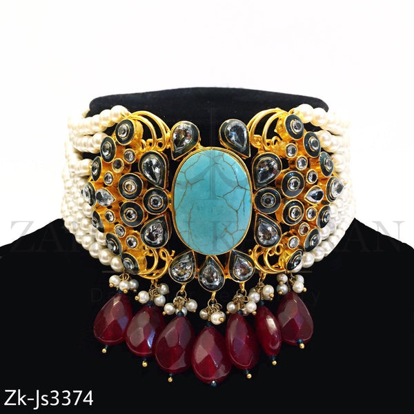 Feroza Smoked Choker